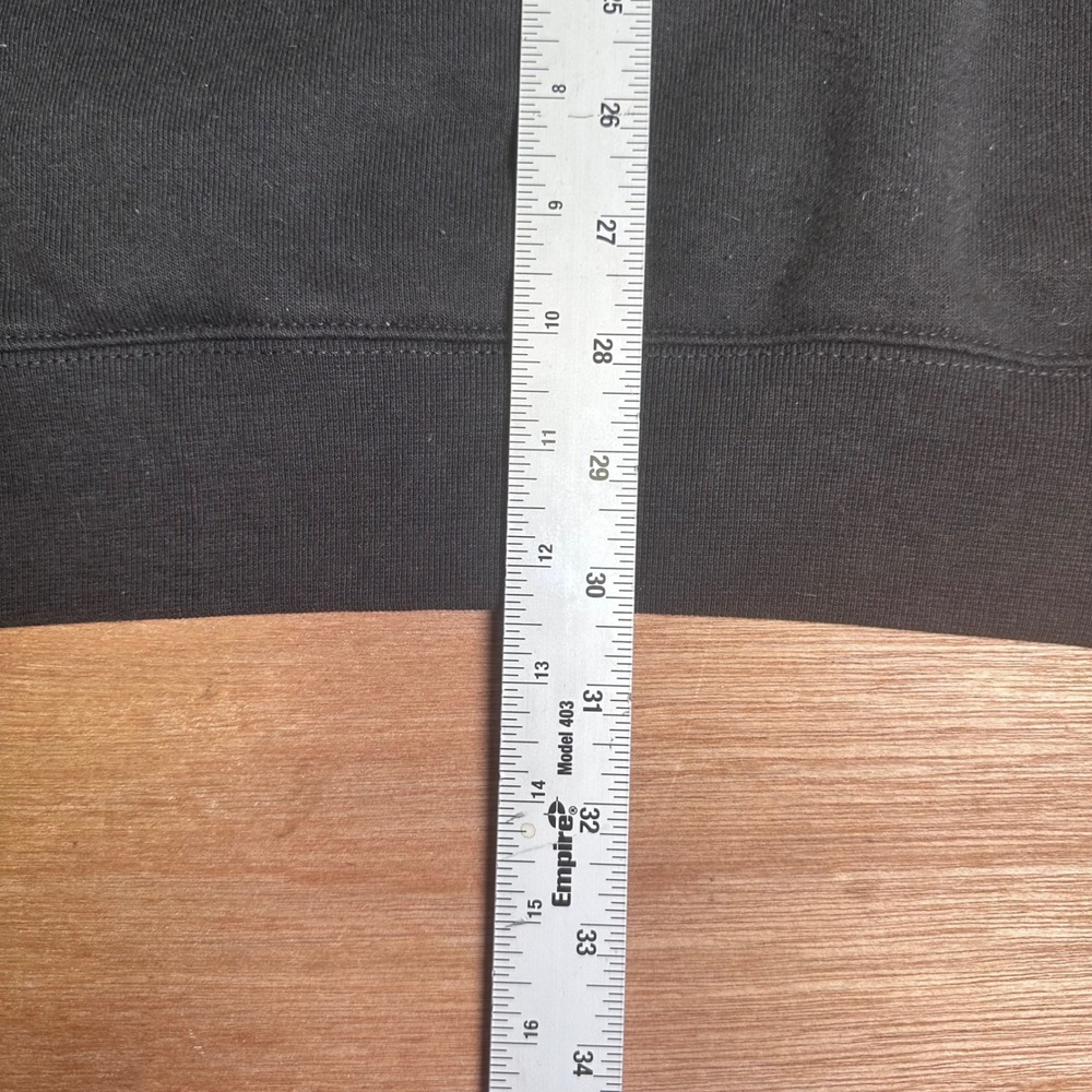 Carhartt Mens 3XL Loose Fit Crewneck Sweatshirt Black Pocket Fleece Heavyweight - Picture 3 of 8